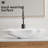 Bathroom Vessel Sink With Shell Shape Design