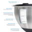 Viking 10 Piece Stainless Steel Mixing Bowl Set with Lids-1877017499