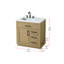 Meuble-lavabo simple 32 po Ahner-943484691