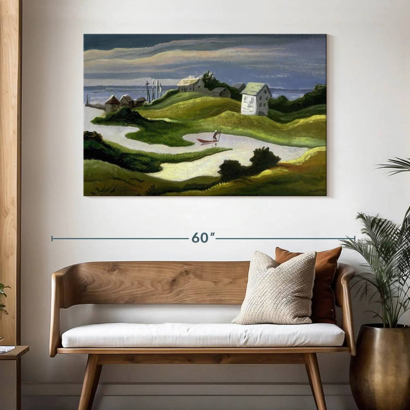Lilie Chilmark, paysage, H 32 po x l 48 po