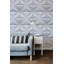 Panneau mural blanc 19,7 po x 19,7 po Falkirk Ross