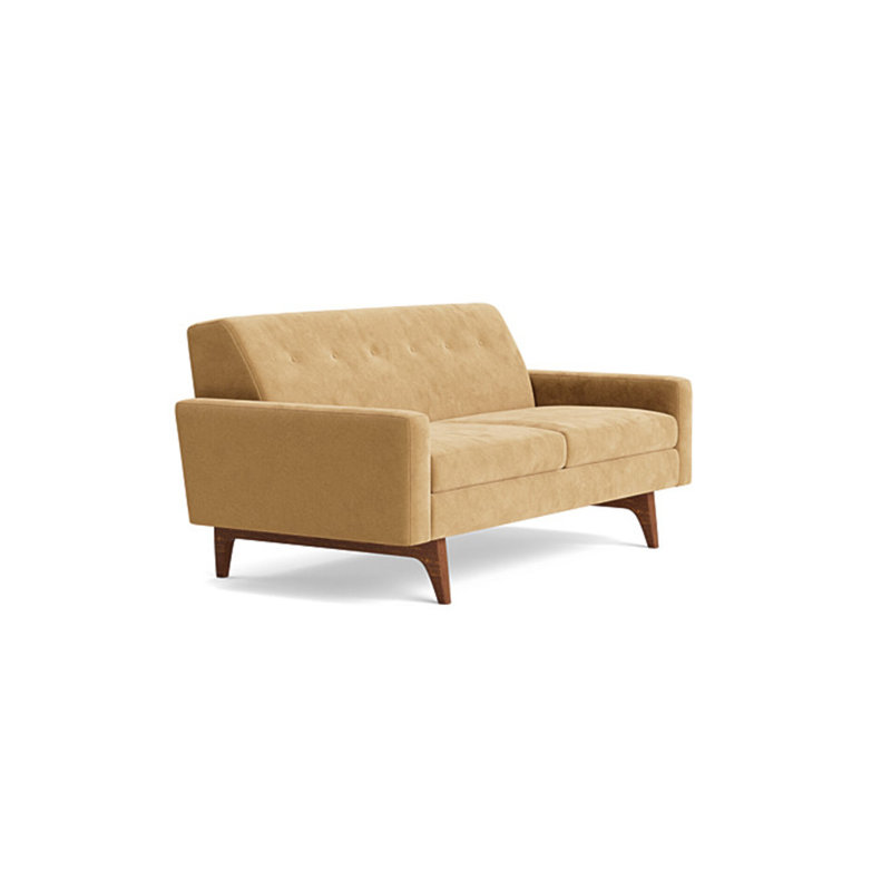 Tyler Loveseat (70"), Performance Velvet - Nutmeg