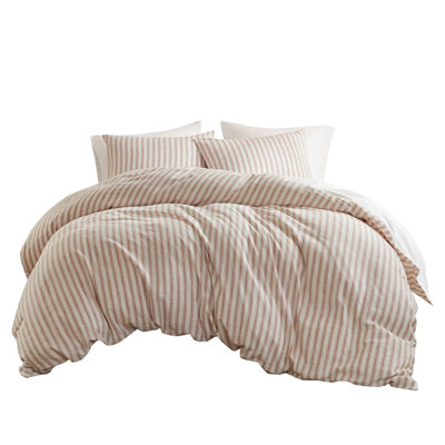 3 PCS King Duvet Set Terracotta