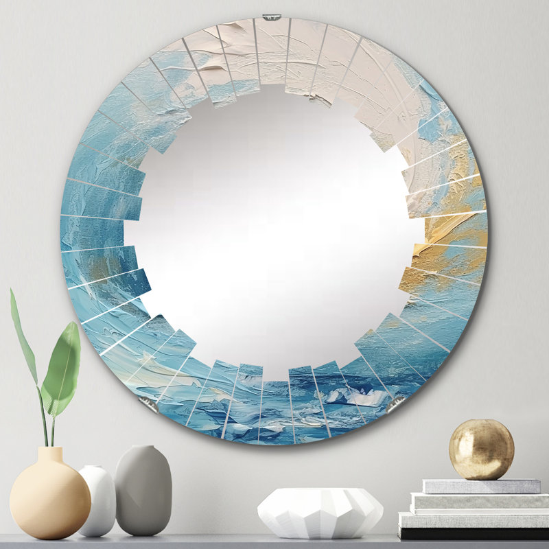 Miroir mural Metochi, 24 po x 24 po