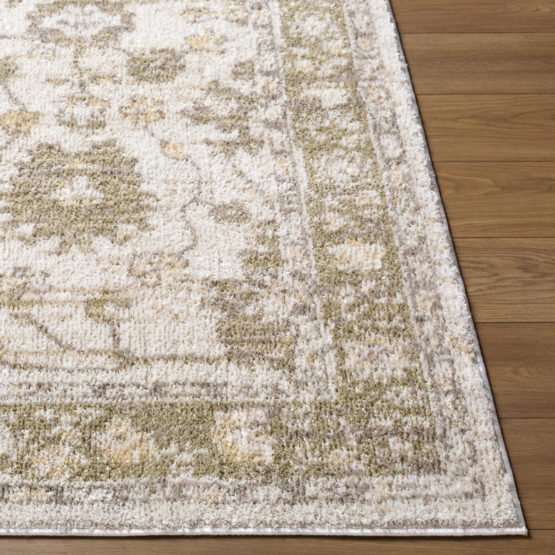 Vlora Machine Woven Rug, Rectangle 5'3" x 7'