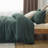 Essential Collection 100% Cotton Waffle Weave Duvet Cover Set-109512985-110365887