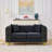 Modern Chesterfield Loveseat Sofa with Button Tufting