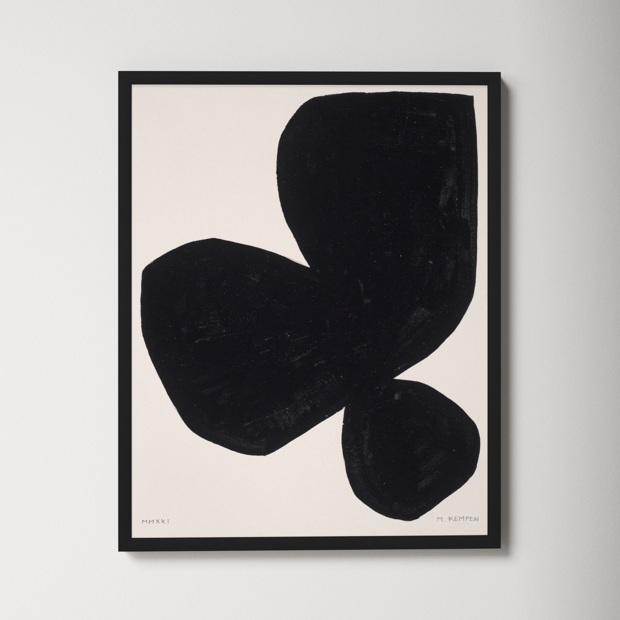 Module On White 5 by Michael Kempen, 25" H x 20" W x 1.25" D, White