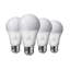 Ampoule à DEL A19 E26 à intensité variable, 60 W, lumière du jour, 5000 K, 800 lumens (paquet de 4)-120214387-120214385-120214383