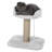TRIXIE Mica 18-in Cat Tree for Kittens, Sisal Scratching Post, Padded Platform, Dangling Cat Toy