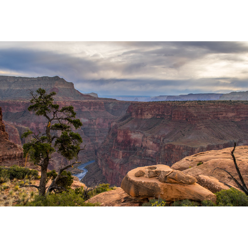 Grand Canyon. 1 Piece Wrapped Canvas Wall Art, 81cm H x 122cm W