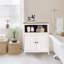 Armoire de rangement blanche Deprise