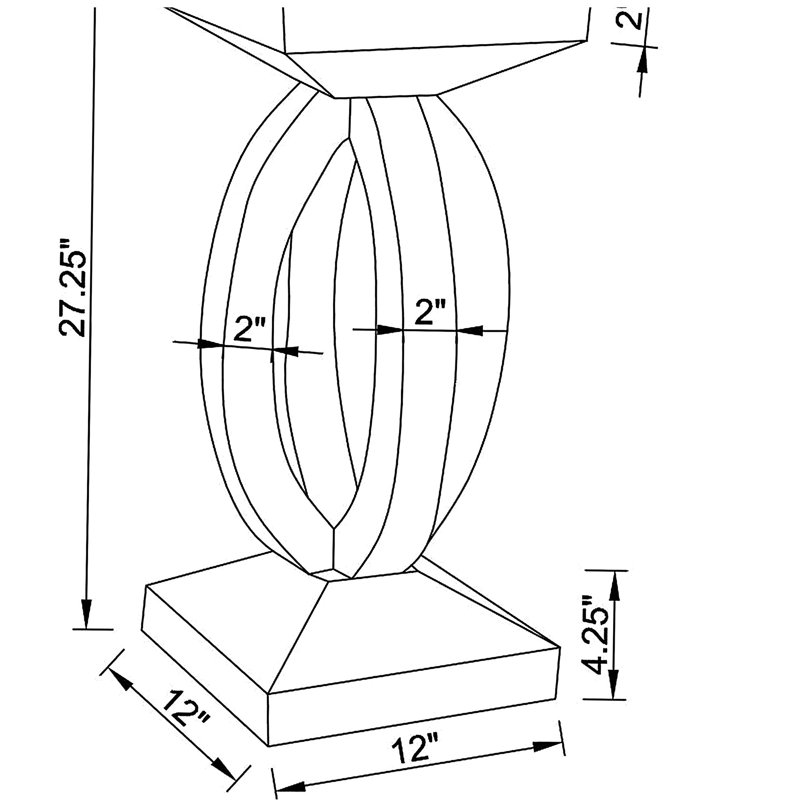Table d'appoint Empire