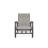 Belle Isle Sling Aluminum Frame Hidden Motion Chat/Lounge Chair With Marine Grade Polymer Arm Accent-98358306-98714542