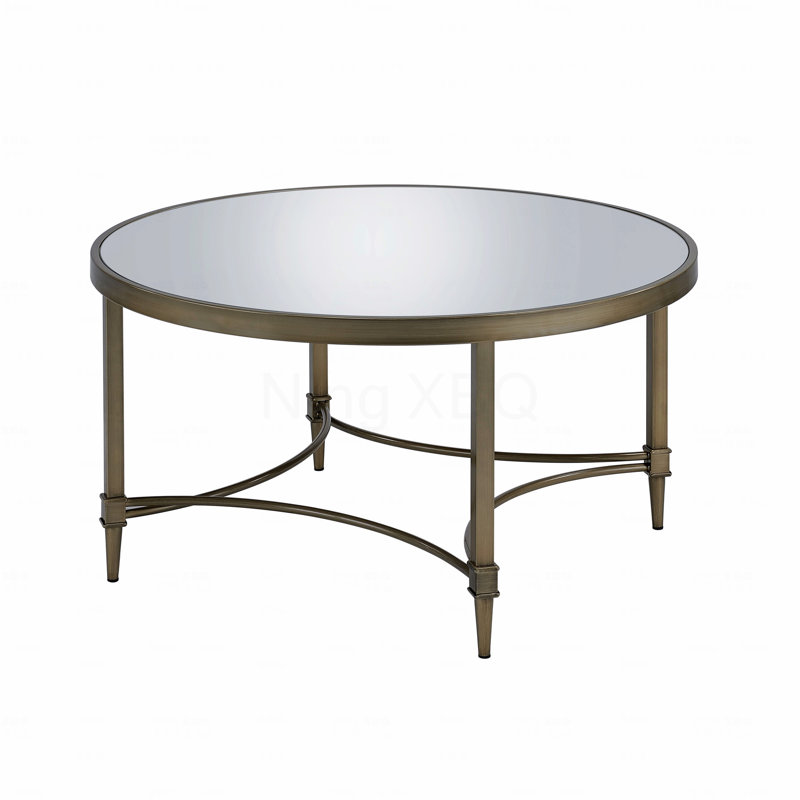 Table basse à miroir