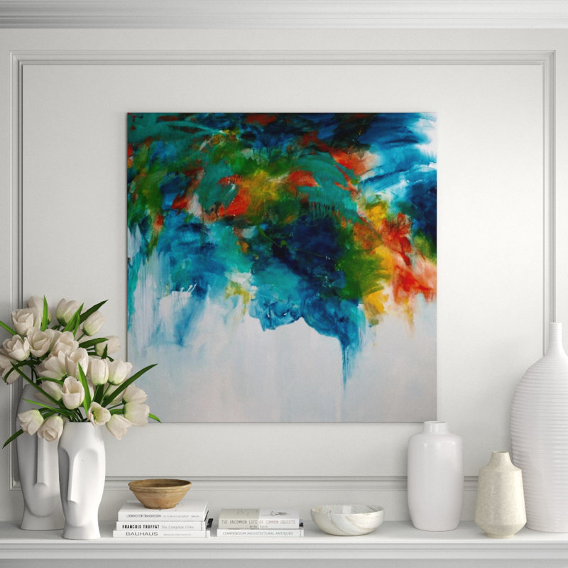Spring Top Print by Samuel Kane, Plexi, 40" H x 40" W x 1.5" D