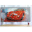 Art mural en métal avec voiture de course rouge 250 GTO 79 po x 2 po x H 40 po