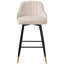 Swivel Velvet Upholstered Counter & Bar Stool With Solid Metal Frame-1921254709-1912855093-1912855099