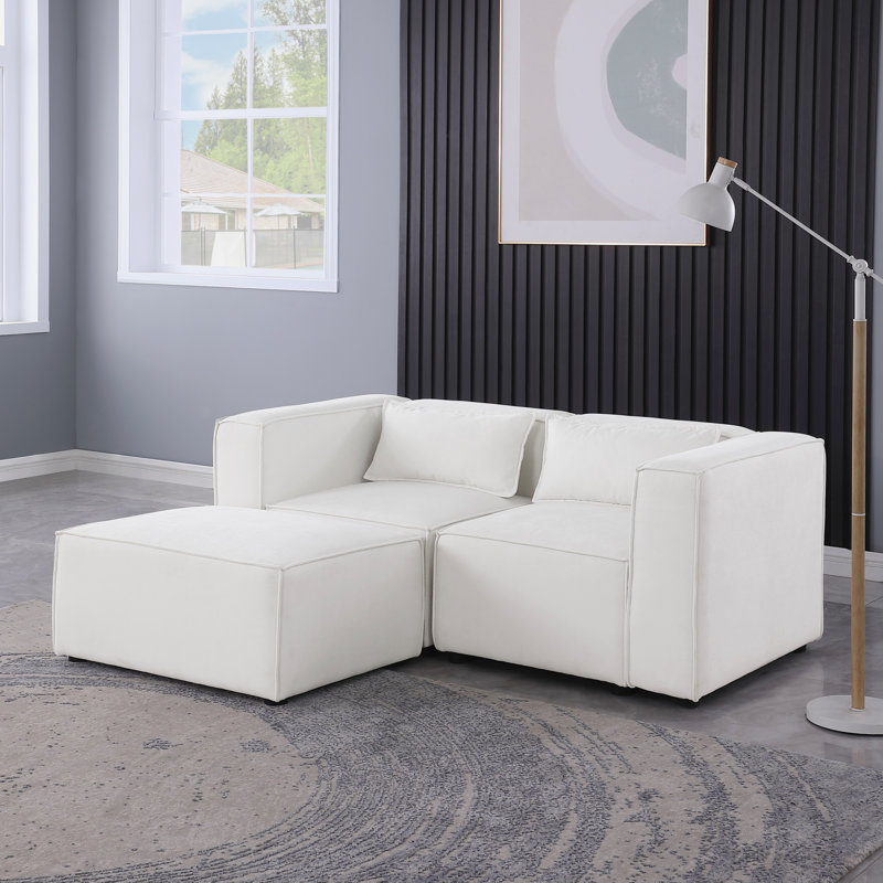 Modular Sofa  Chenille Fabric,  Simple And Grand, The Seat And Back Is Very Soft. This Is Also A KNOCK DOWN Sofa