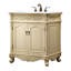 Ensemble de meuble-lavabo simple 35 po Stepan-1440509739