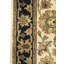 Tapis oriental crème crème à motif floral traditionnel fait à la main Agra Jaipur-100354147