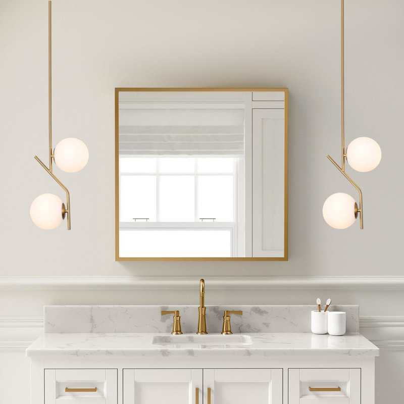 Gaziz 2 - Light Kitchen Island Pendant, Gold