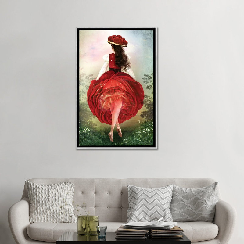 Schwarzwald Champagne par Catrin Welz-Stein - impression d'art graphique, H 48 po x l 32 po x P 1,5 po, Pas de tapis