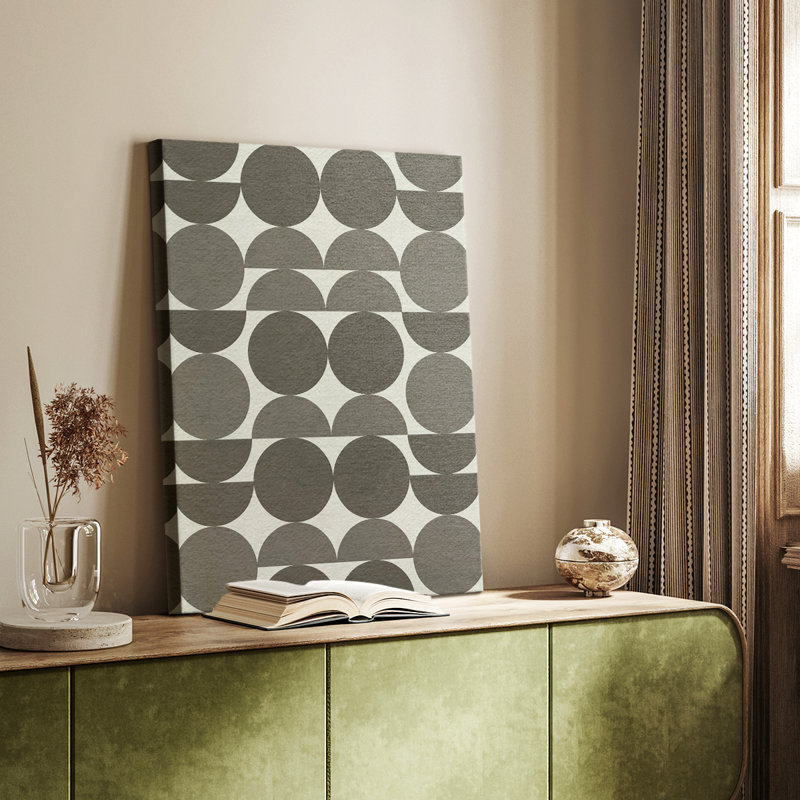 Neutre Subtil Shift II - Cavas de galerie sur mesure, H 18 po x l 12 po