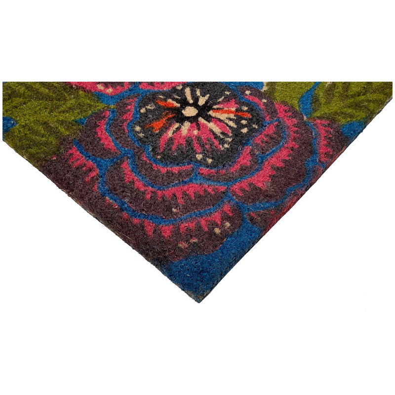 Gaetan Non-Slip Outdoor Doormat, 1'5" x 2'5"