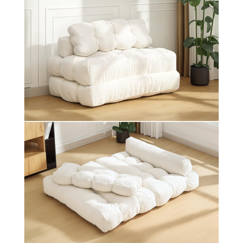 Full / Double 200cm Upholstered Convertible Sofa