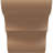 Timberthane Rough Cedar Faux Wood Ozark Knee Brace, 5"W x 6"D x 6"H, Primed Tan-88136929