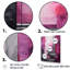 «Fuchsia Facades Skyscraper Horizon III», reproduction sur toile-97072191-134201149