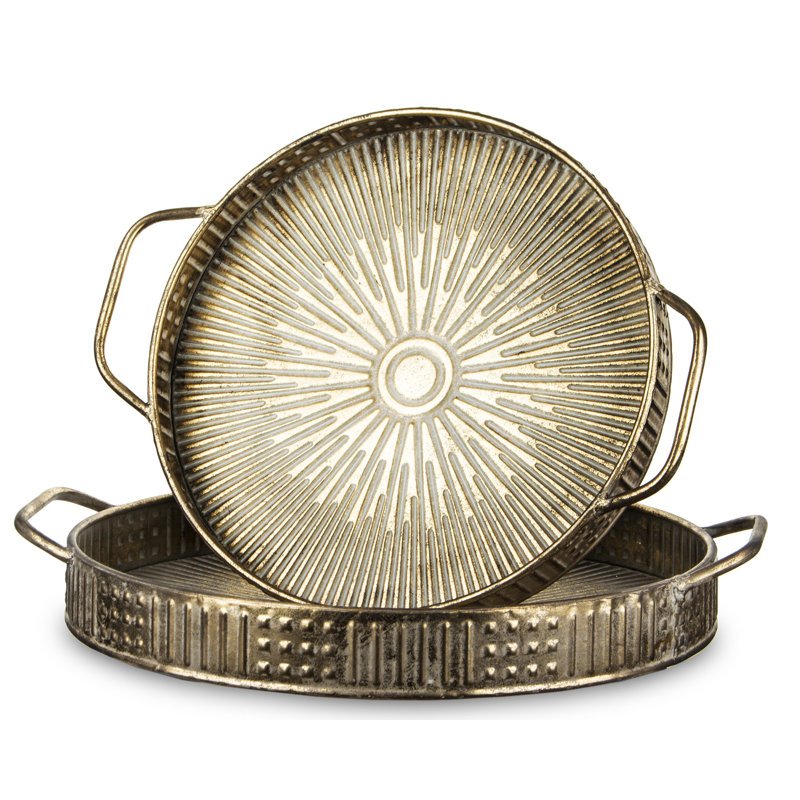 Blitz Metal Tray - Set of 2
