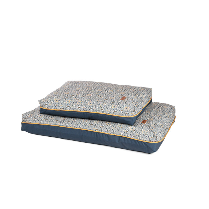 Geometric Cotton Pet Bed, 98cm W x 71cm D