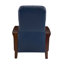 Fauteuil inclinable en cuir véritable Harber-10359276