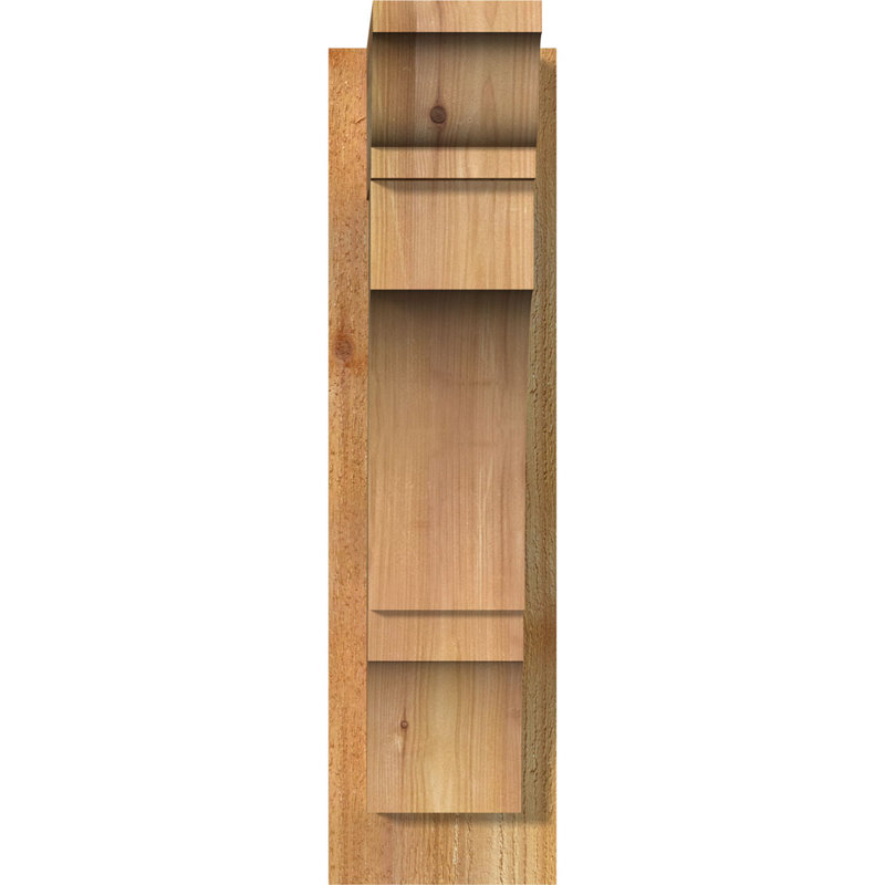 Balboa Traditional Outlooker, 5 1/2" W Western Red Cedar (Smooth), 14" D x 22" H