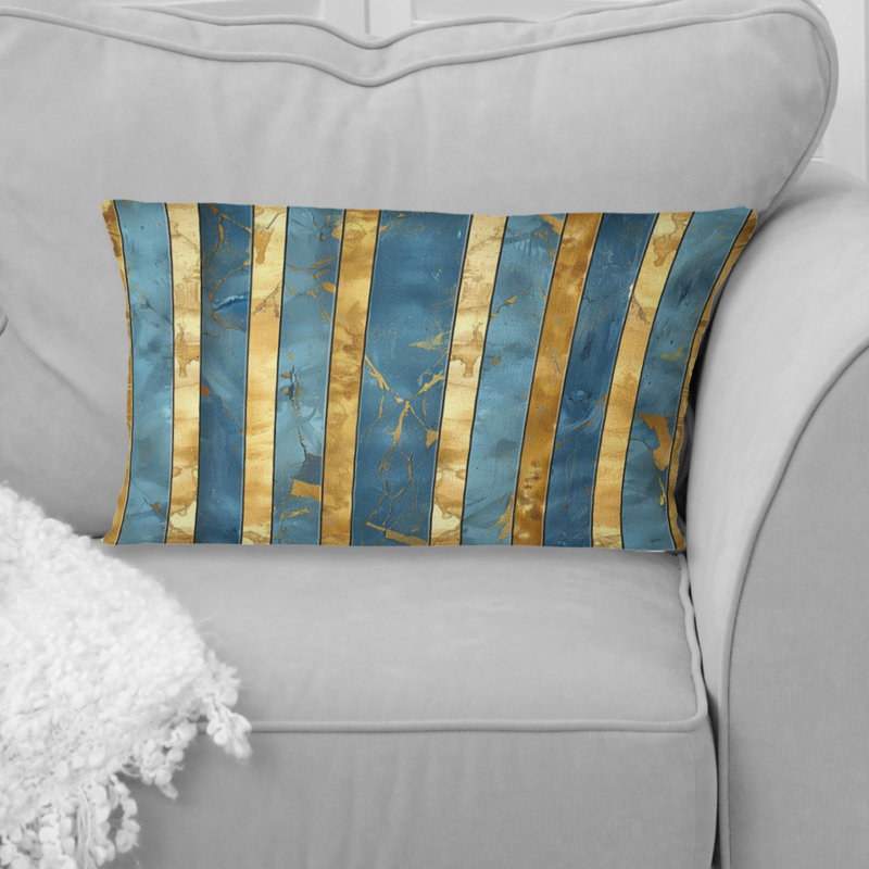 Rayures Glam - Coussin lombaire Glam