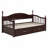 Wooden Extendable Daybed With 2 Storage Drawers-101138814