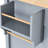 Durable Kitchen Island Cart with Solid Wood Top, Locking Wheels, and Ample Storage for Modern Kitchens