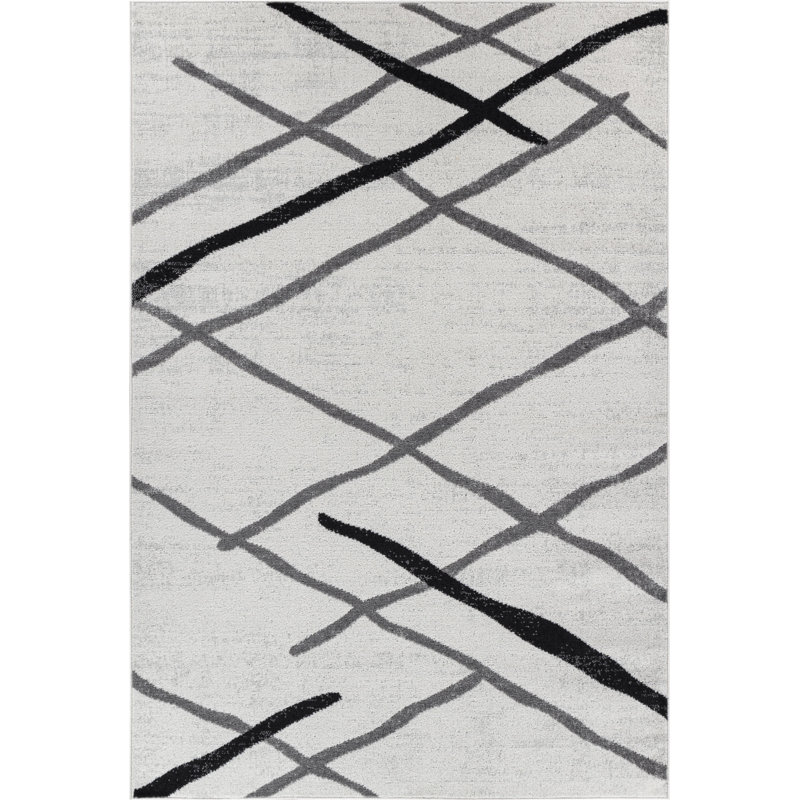 Kordula Geometric Area Rug, Rectangle 120 x 170cm