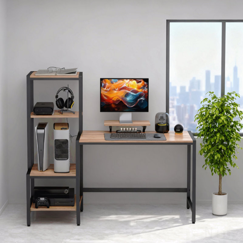 Computer Desk with Monitor Stand