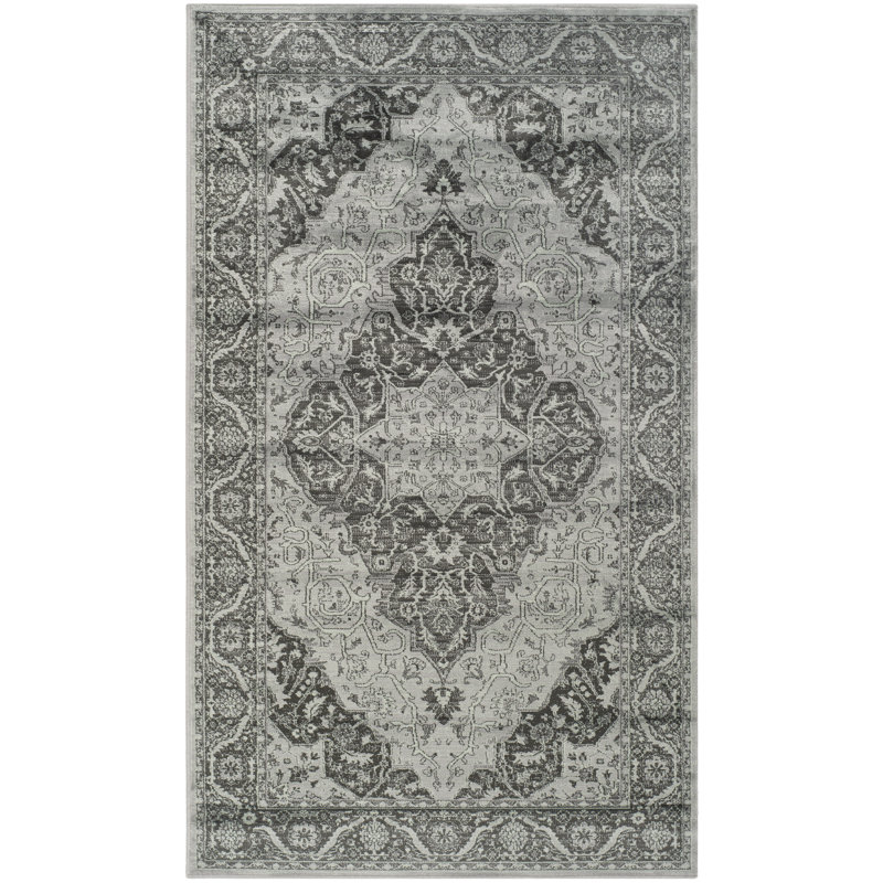 Amayah Oriental Hand Woven Area Rug, Rectangle 99 x 170 cm