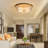 Kellise 8 - Light Dimmable Drum Chandelier