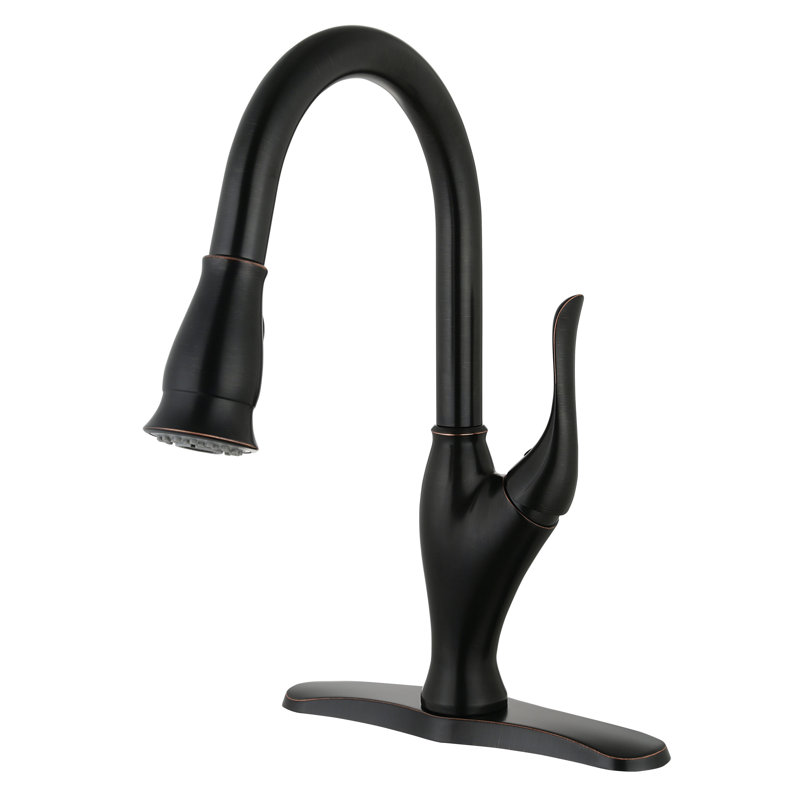 CMI Majestic Pull Down Kitchen Faucet, Oil-Rubbed Bronze
