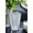 Vase - Set of 3 - 5.5" x 4" x 9" - Clear