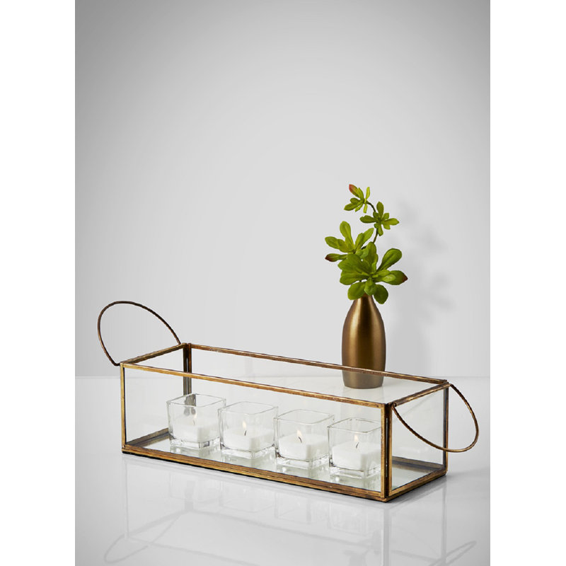 Petite lanterne en verre