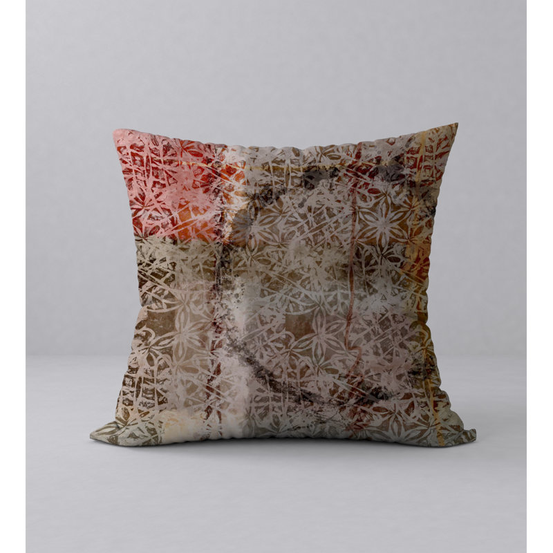 Housse de coussin carrée décorative à savoir-faire vital, 24 po x 24 po