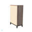 Commode en bois massif avec rangement 1 chambre 5 pièces