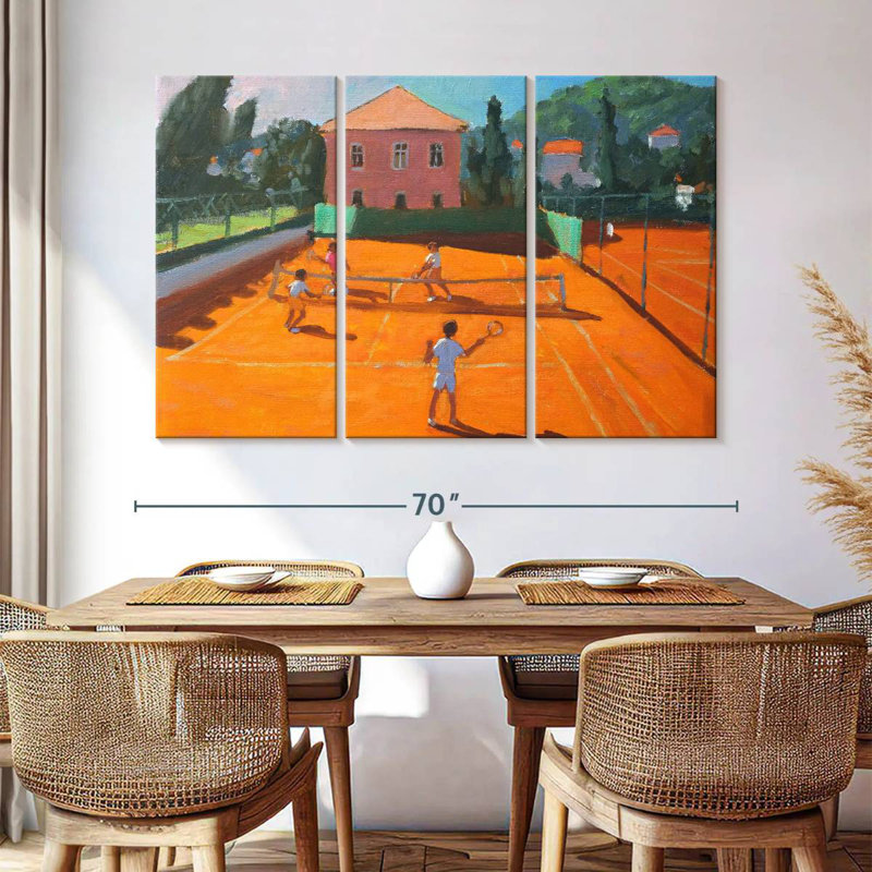Sirad, tennis sur terre battue Lapad, croatie, H 42 po x l 65 po