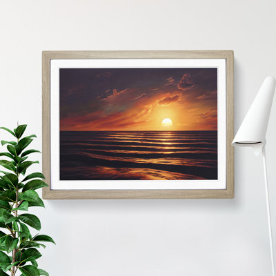 XH1022-8620X Sunset Seascape Vol.2 - Single Picture Frame Print